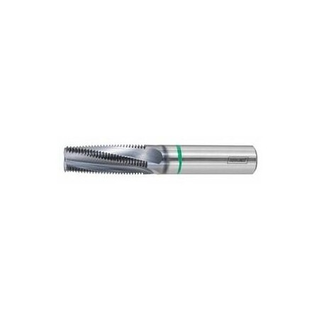 Holex Master TM Solid Carbide Thread Mill, for Whitworth Pipe Threads, 1/4in-19 Thread Size, AlTiN Coated 139707 G1/4